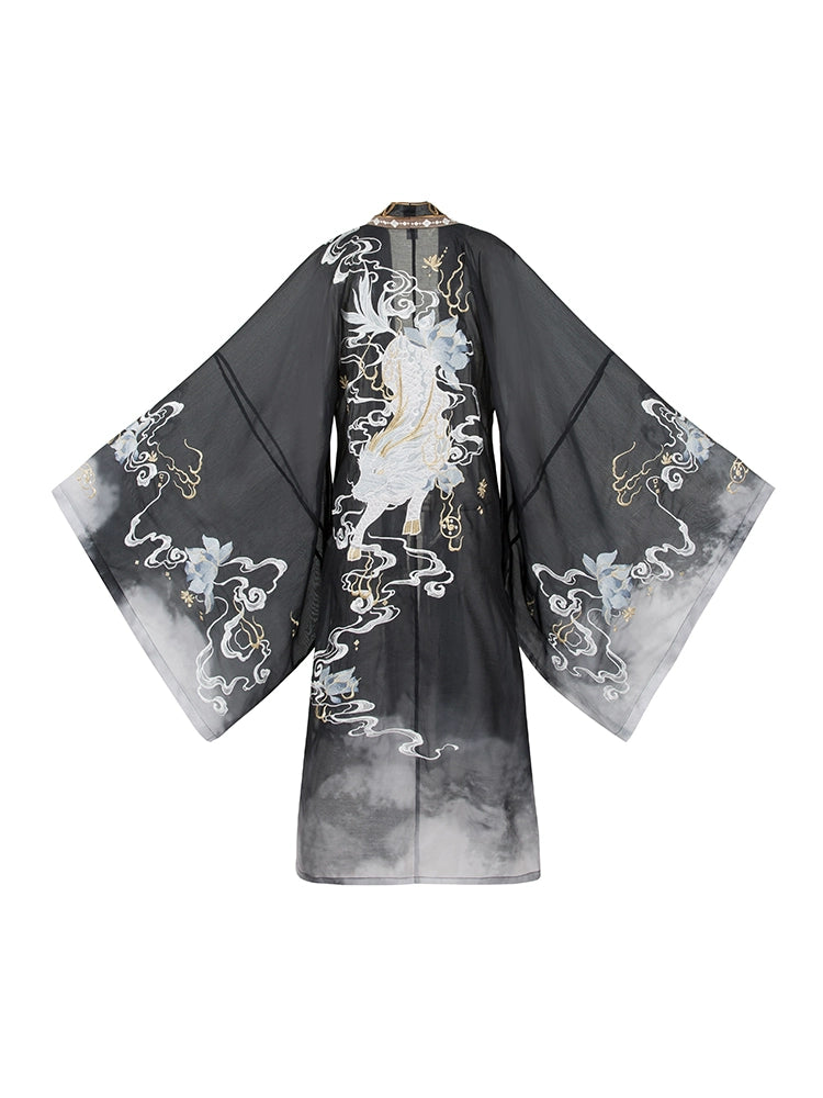 Qi Lin Huan Meng : Kylin Phantom Dream-Large Sleeve Shirt