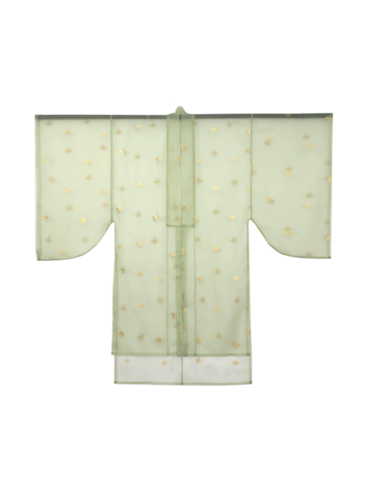 Shangyao Retreat Series Gold Green Song Hanfu