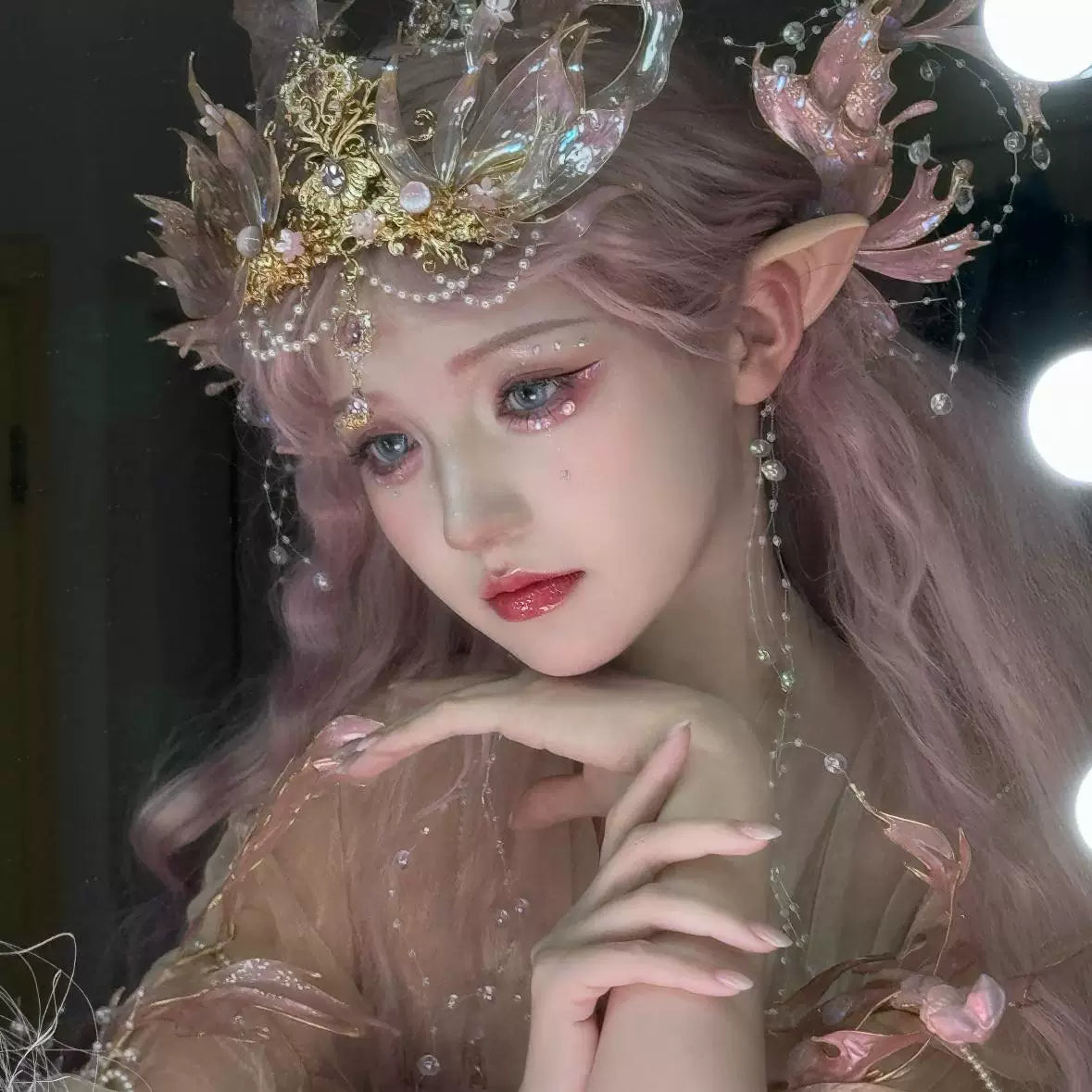 Oriental Aesthetics Series Pink Dreamer Hanfu Dress