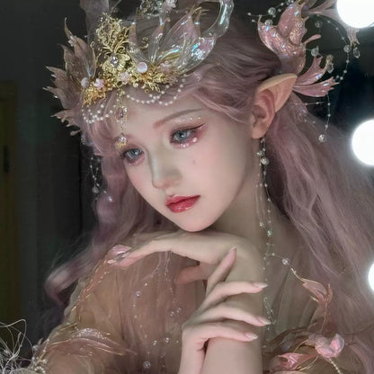 Oriental Aesthetics Series Pink Dreamer Hanfu Dress