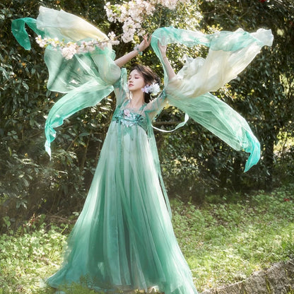 Oriental Aesthetics Series Sparkling Waters Hanfu Dress