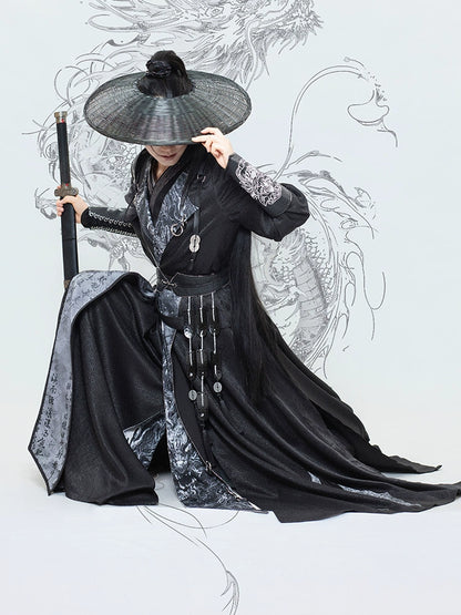 Flower Poetry Unisex Hanfu Nocturnter