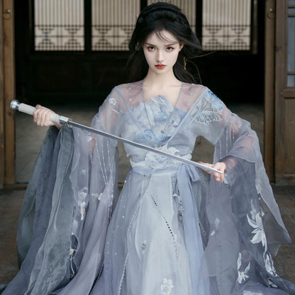 Cloud-Kissing Nature Series Melancholy Arch Wei Hanfu