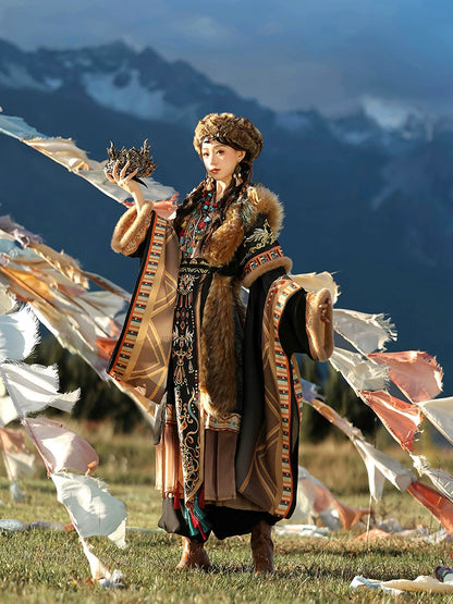 Lookbook Series Exotic Tibet Winter Hanfu