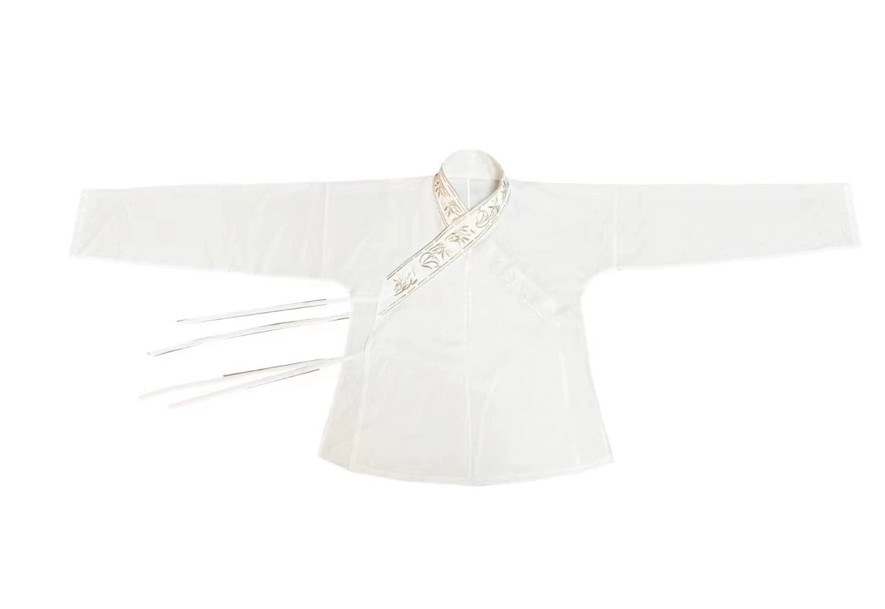 Haute Couture Series Woven Fabric Embroidered Hanfu Qing Huan Royal Phoenix Bride