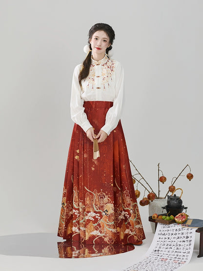 Hanshang Hualian Ming Modern Hanfu Suit