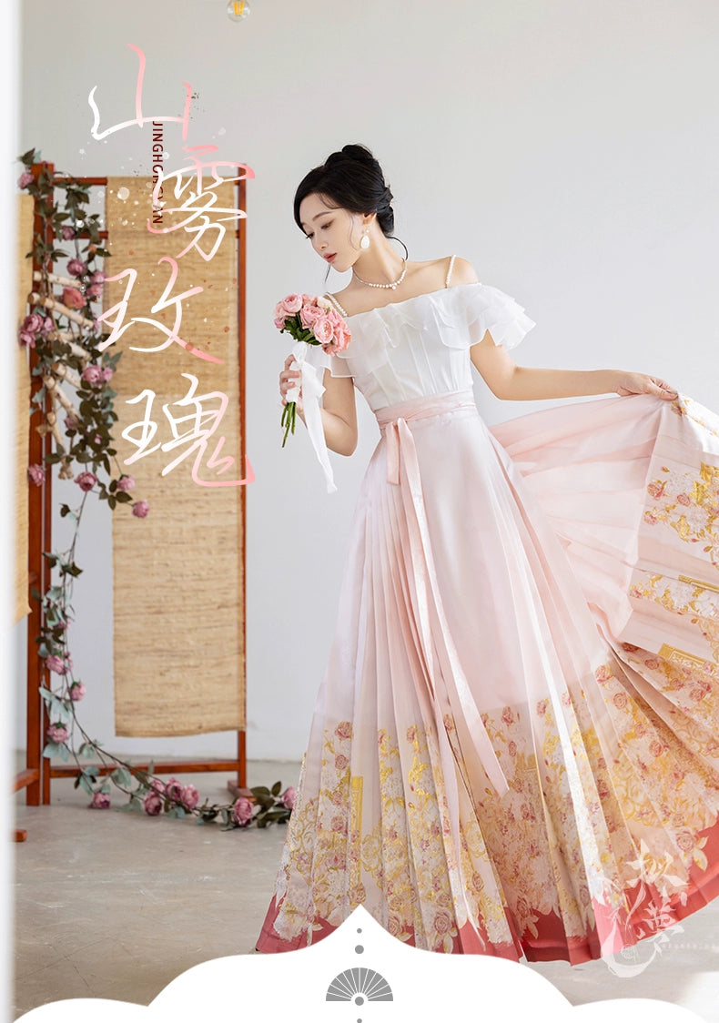 Lookbook Series Dreams Modern Hanfu Mamian Skirt