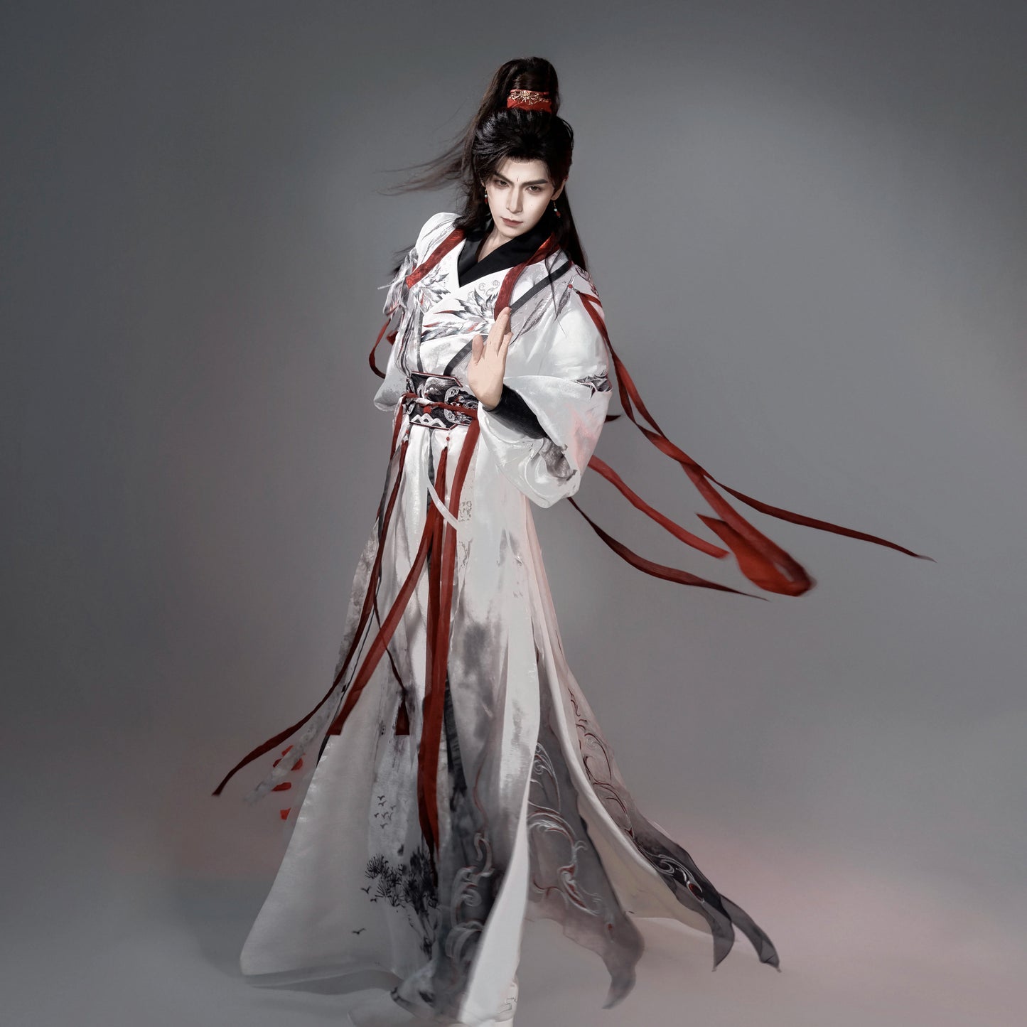 Ethereal Dreamscape Series Supreme Hanfu-Crane Clouds