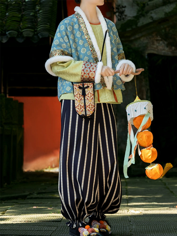 Lookbook Series Palace Tang Dynasty Hanfu Pounding Snow