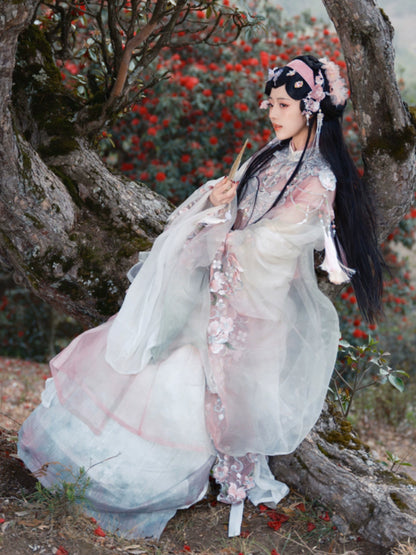 Ethereal Dreamscape Series Supreme Hanfu-Peach Blossom Blush Preface