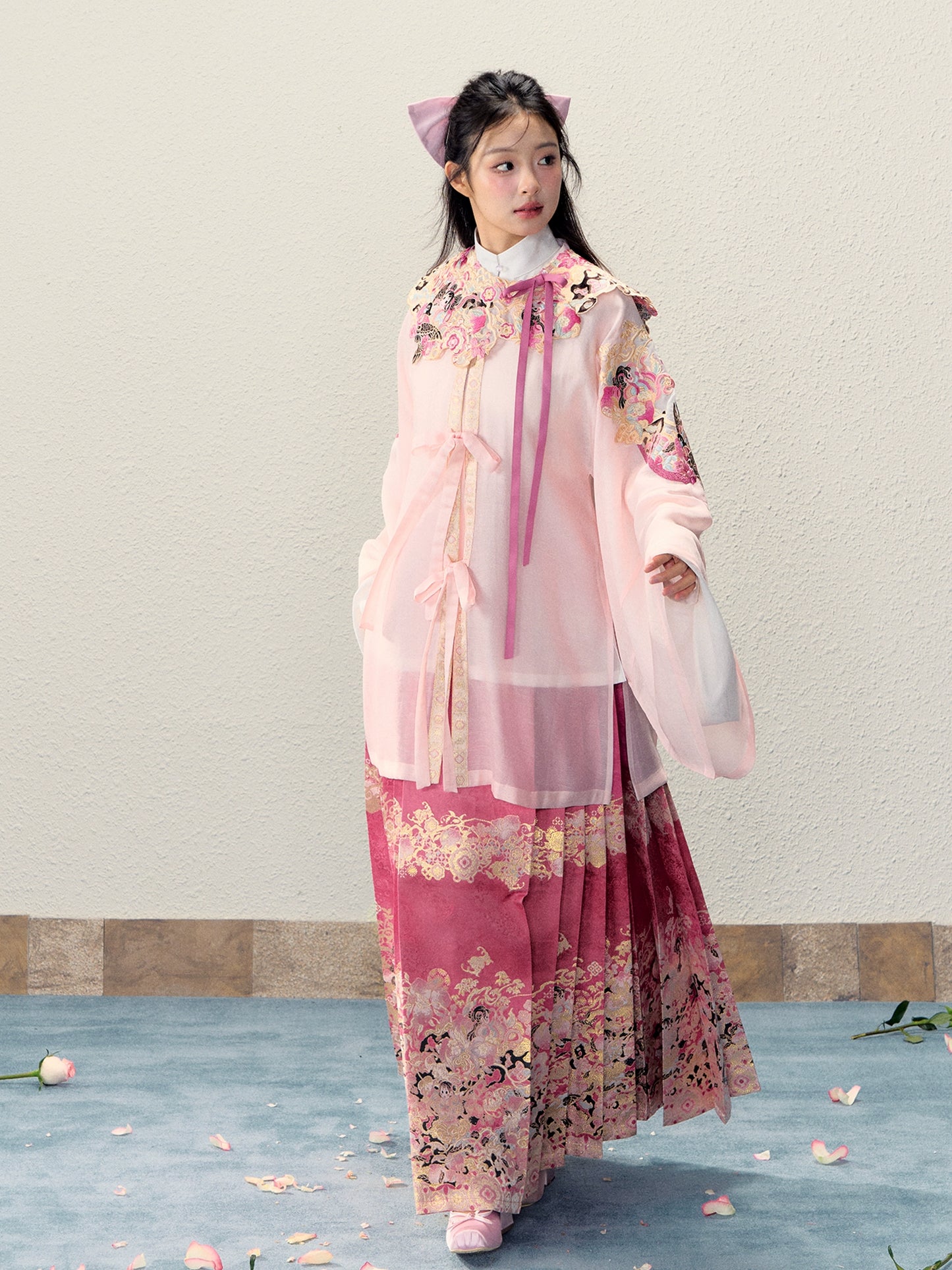 Lookbook Series Strings High-Grade Fabrics Ming Dynasty Hanfu Prom