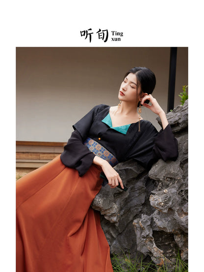 Lookbook Series New Hanfu Spring and Summer Dress