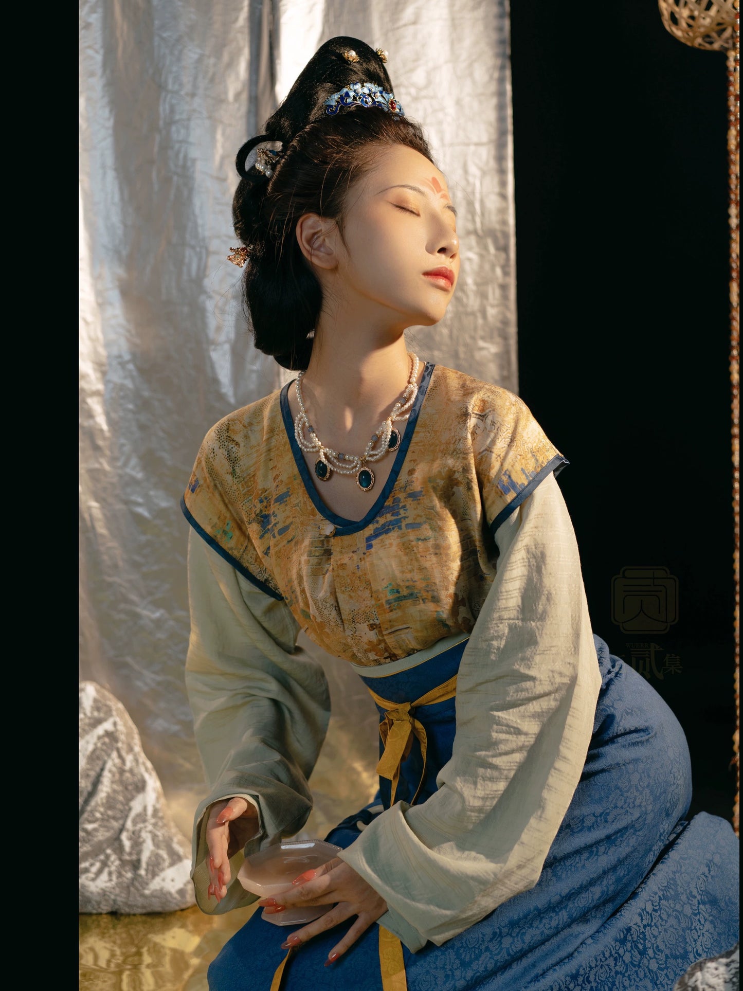 Lookbook Series Smoky Sunset Autumn Tang Hanfu