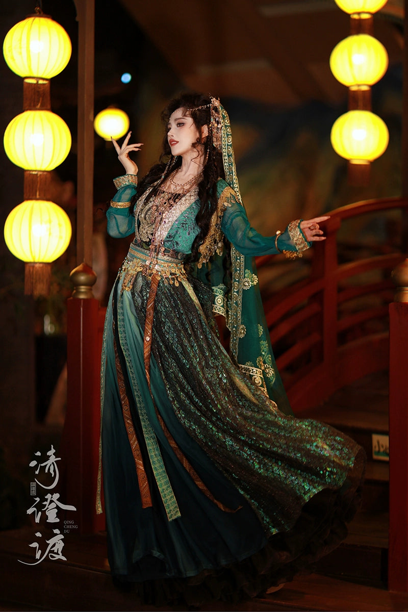 Costume Series Western Regions Hanfu Dance Skirt