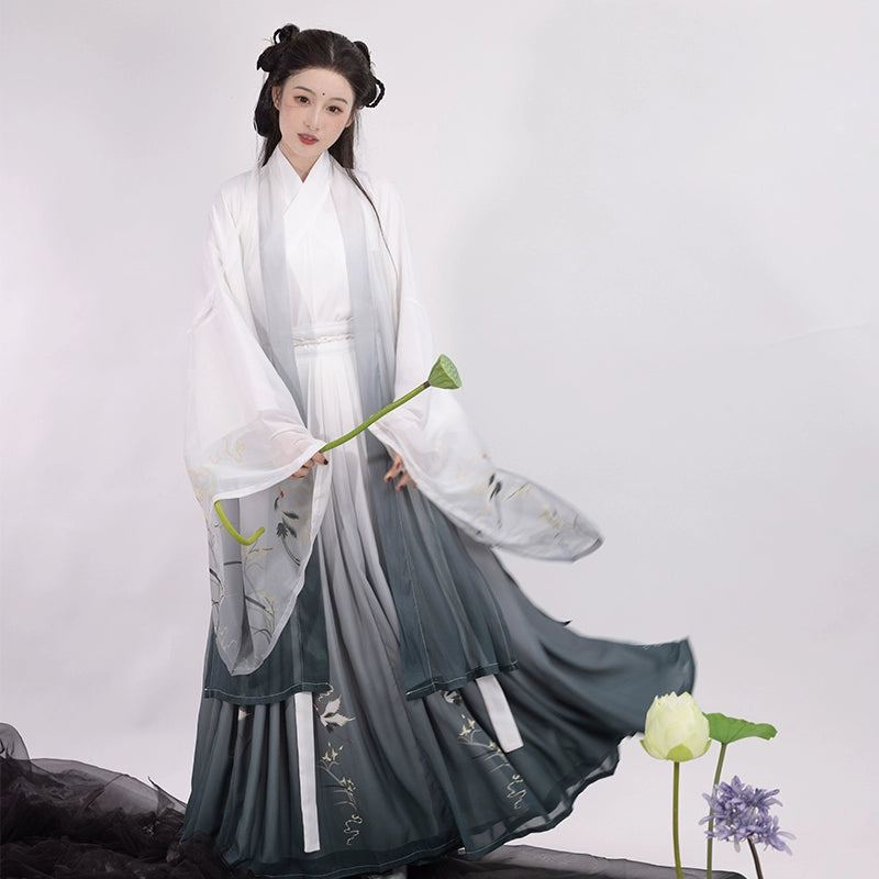 Wei Jin Hanfu Unisex Men Couple Spouse