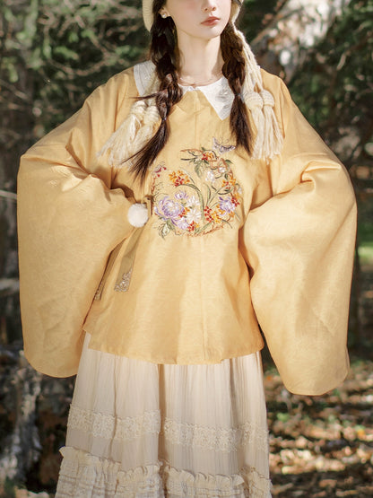 Lookbook Series Ming Autumn Hanfu Chrysanthemum