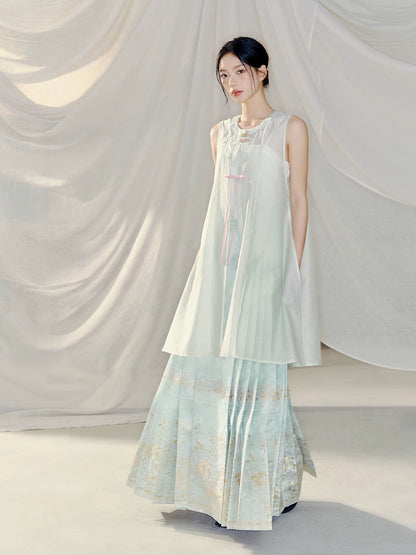 Lookbook Series Strings High-Grade Fabrics Ming Dynasty Girls Hanfu