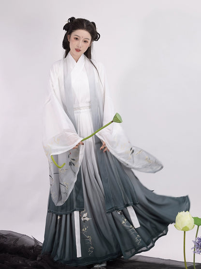 Wei Jin Hanfu Unisex Men Couple Spouse