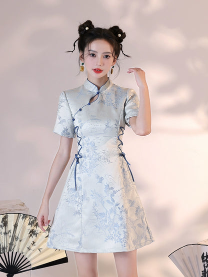 New Chinese Style Cheongsam Qipao Girlish Dressy Casual 52