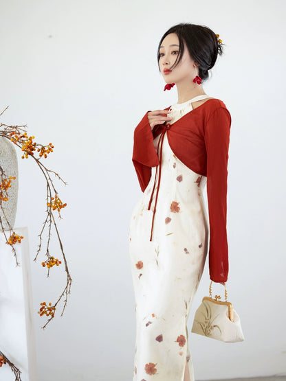 Dreams Original Red Cheongsam Dress