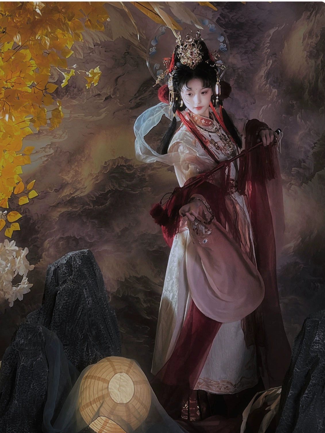 Cloud-Kissing Nature Series Little Immortal Ming Hanfu