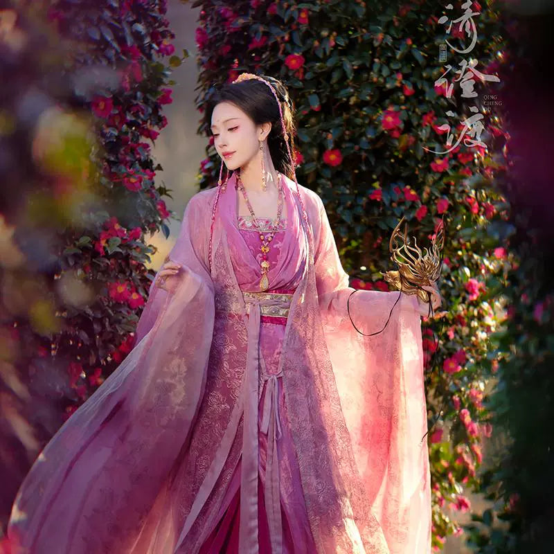 Costume Series Xi Qin Hanfu Dance Skirt