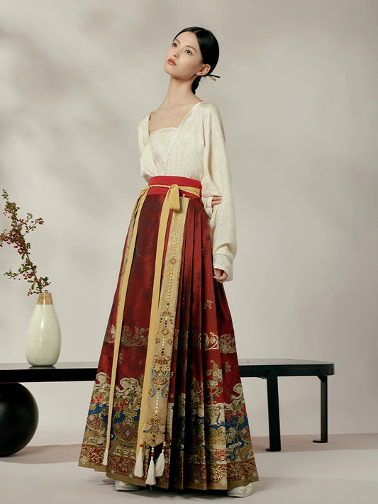 Su Ci Jiuyao Jinzhi : Pristine Porcelain Novemstellar Gilded Bough