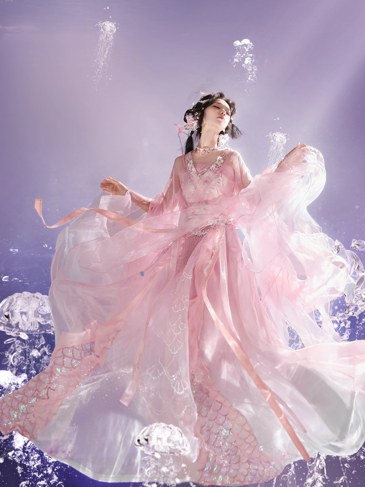 Lookbook Series Mermaid 2.0 Cherry Ripples