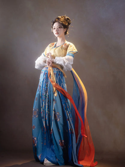 Lookbook Series Original Tang Dynasty Jacket Dance Hanfu