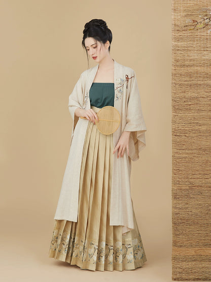 Lookbook Series Weaving Hanfu Summer Song Mo