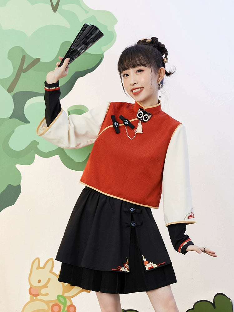 Xiao Hei Shui Wang Wang : Tear-Crystal Skirt