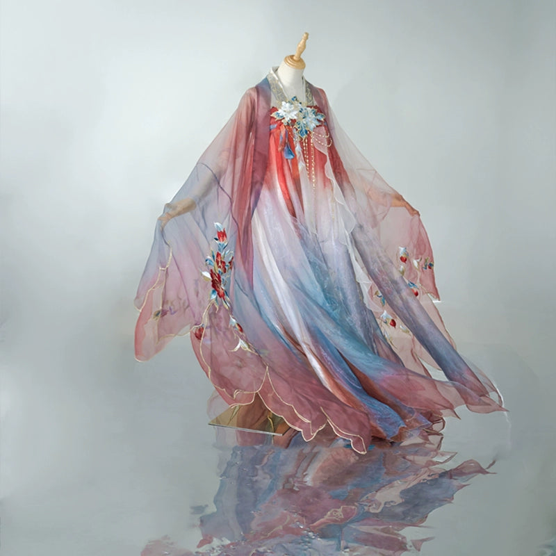 Ethereal Dreamscape Series Supreme Hanfu-Crimple