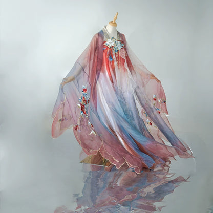 Ethereal Dreamscape Series Supreme Hanfu-Crimple