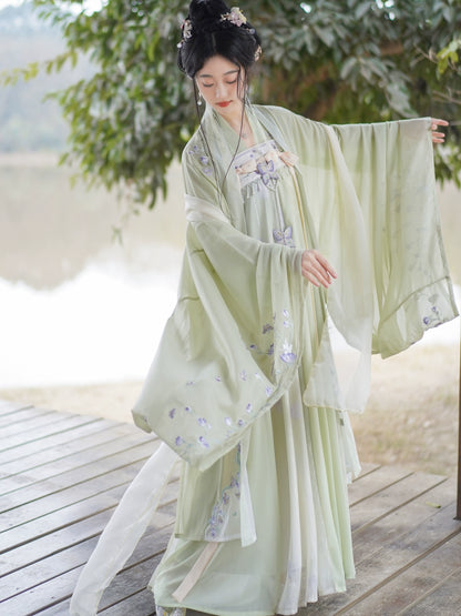 LOOKBOOK SERIES Tang Dynasty Cloud Butterfly Hanfu