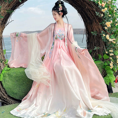 LOOKBOOK SERIES Tang Dynasty Fairy-Sleeved Shirt Hanfu