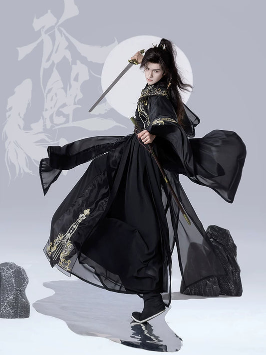 Male & Unisex Series Hanfu Black Mystery