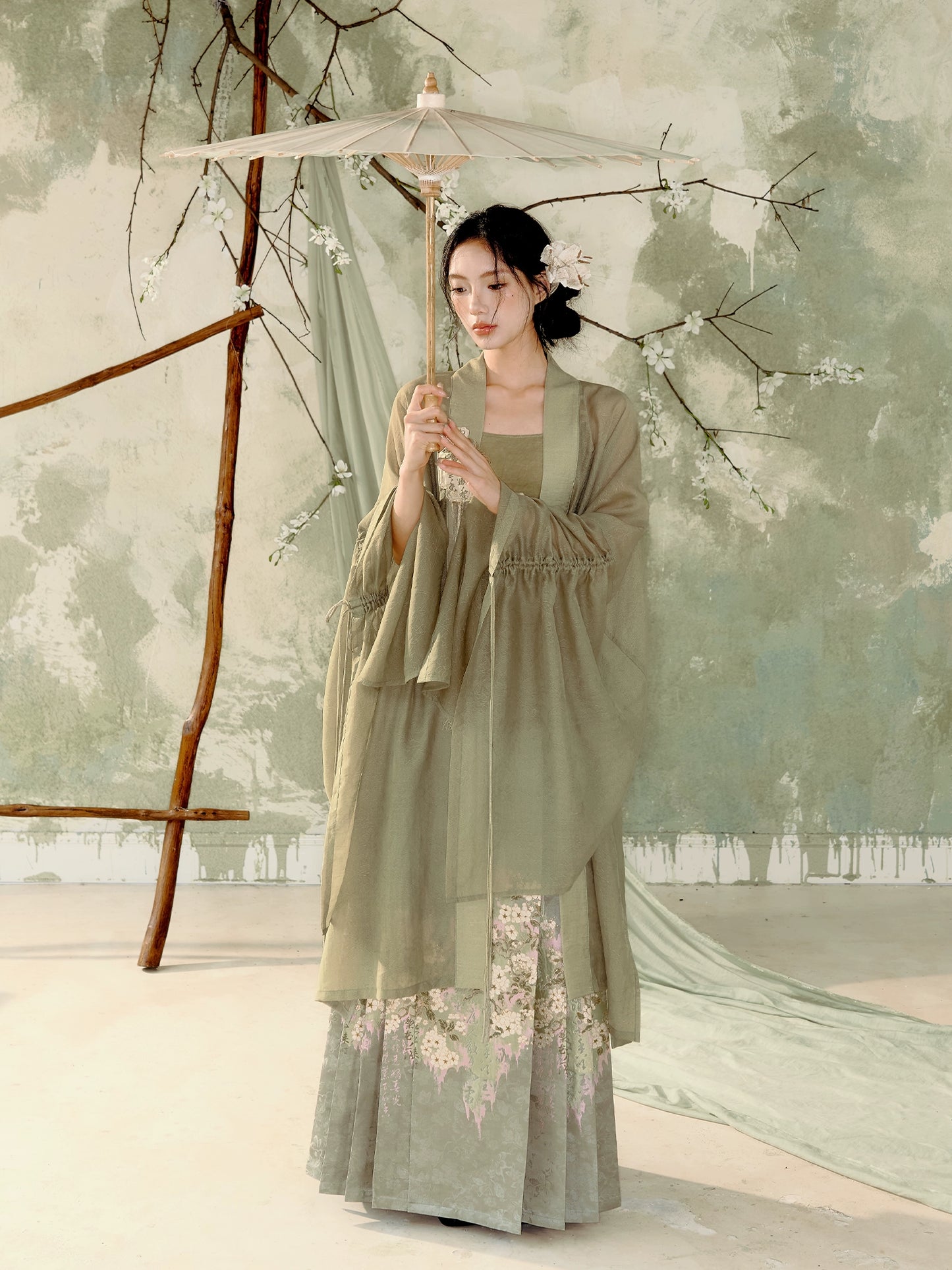 Lookbook Series Strings High-Grade Fabrics Ming Dynasty Silk Hanfu