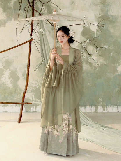 Lookbook Series Strings High-Grade Fabrics Ming Dynasty Silk Hanfu