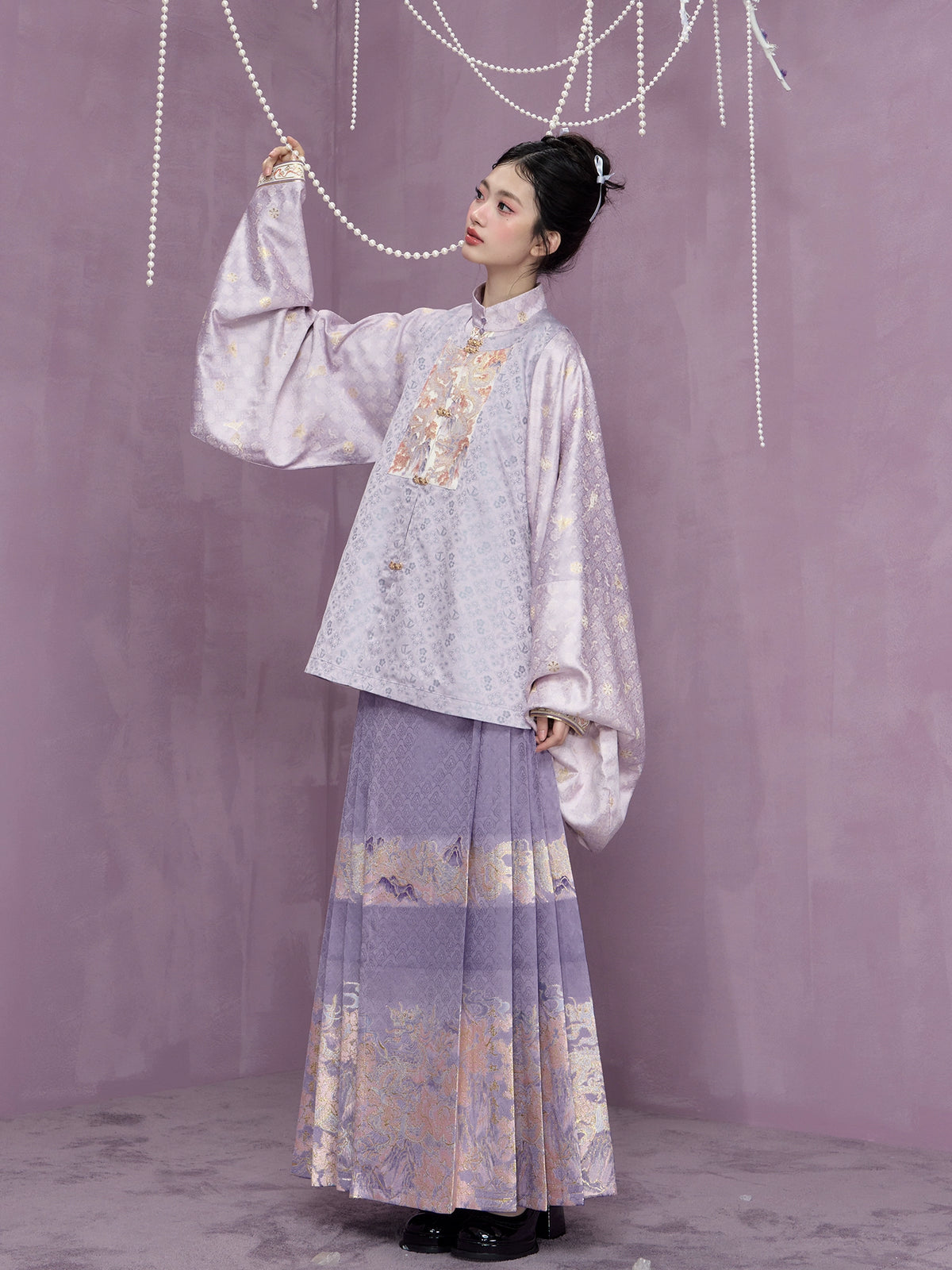 Normal Hanfu Lookbook Series Strings High-Grade Fabrics Ming Dynasty Normal Hanfu ...