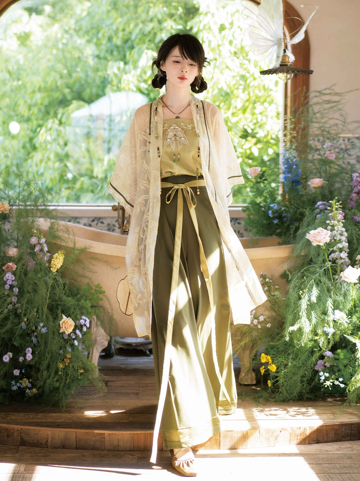 Lookbook Series Ethnic Autumn Hanfu Cicadas