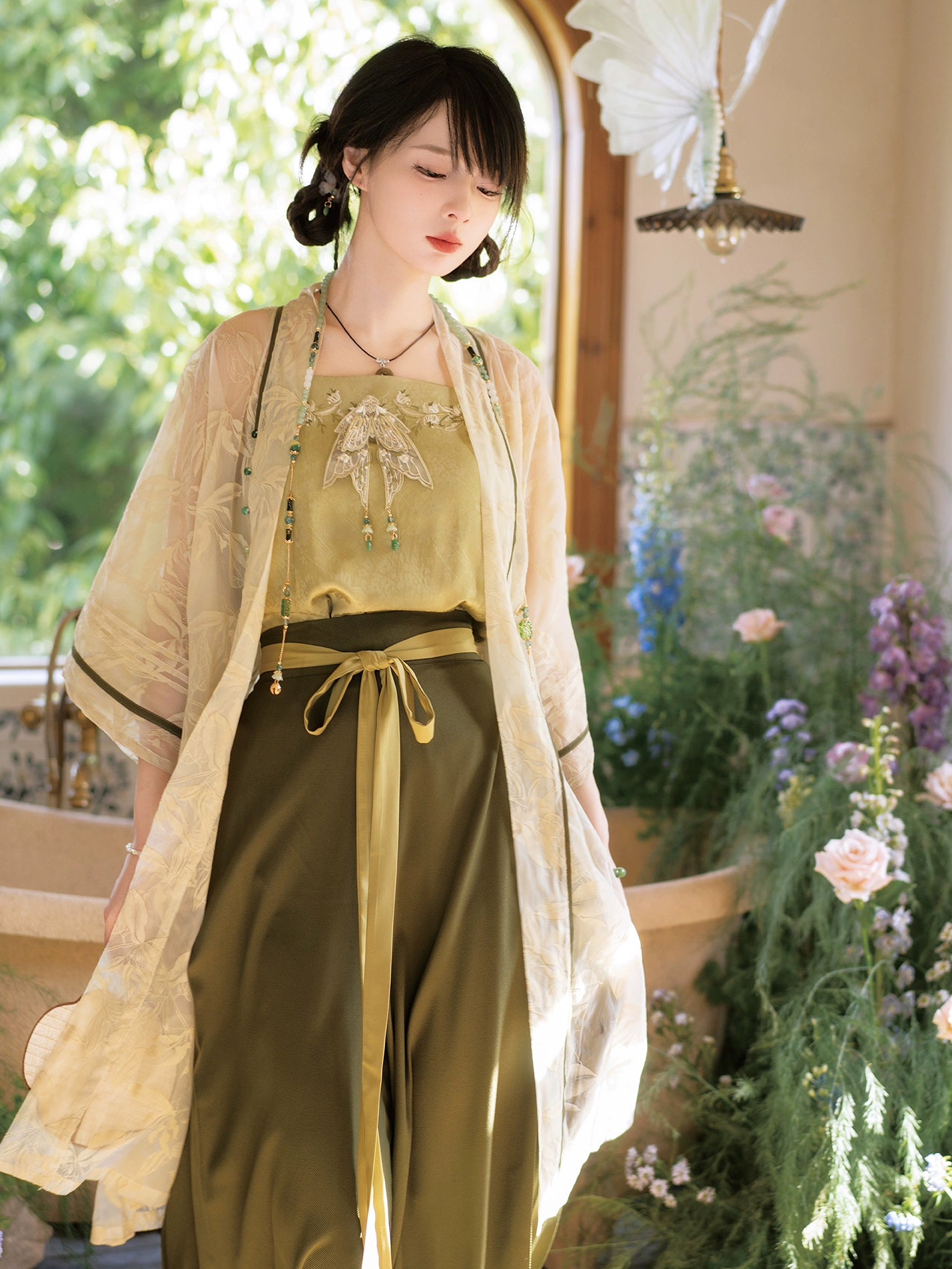 Lookbook Series Ethnic Autumn Hanfu Cicadas