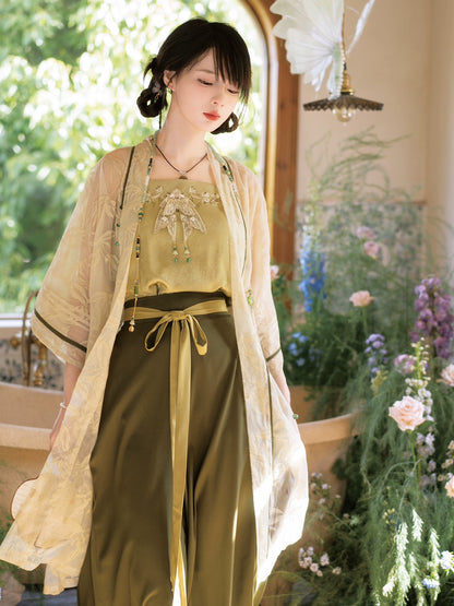 Lookbook Series Ethnic Autumn Hanfu Cicadas