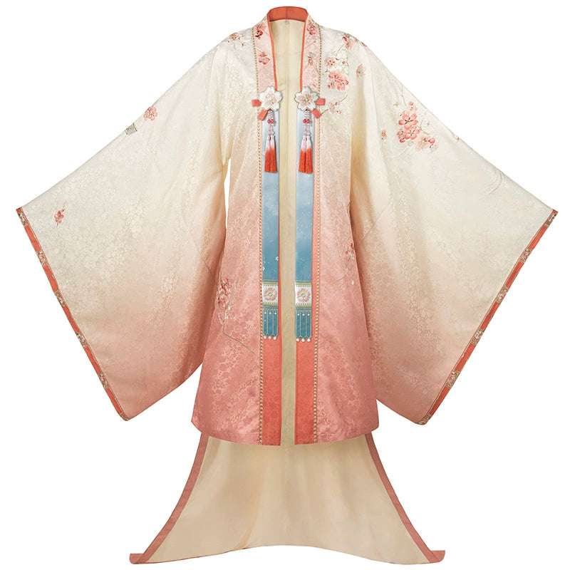 Moran Yingfei : Inkbloom Sakura-Large Sleeve Shirt