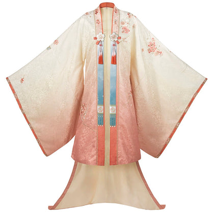 Moran Yingfei : Inkbloom Sakura-Large Sleeve Shirt