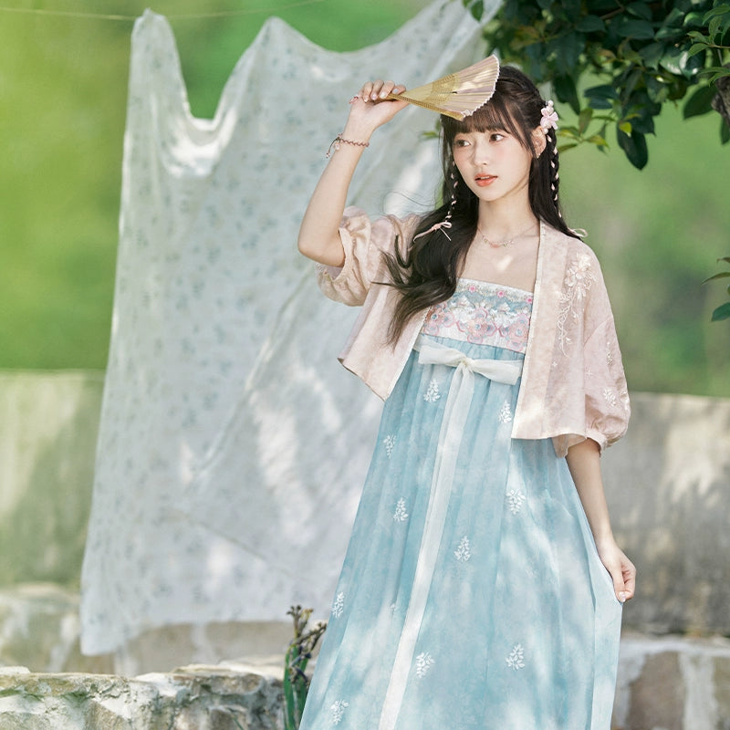 Hanfu Flow Tao Xi : Twilight Petal Flow – Hanfu Shop