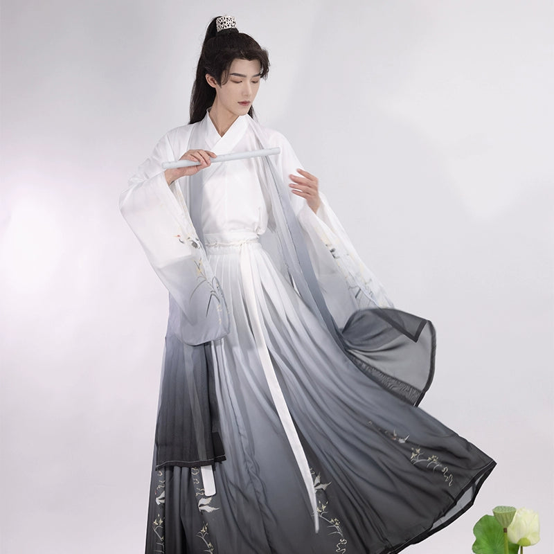 Wei Jin Hanfu Unisex Men Couple Spouse