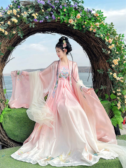 LOOKBOOK SERIES Tang Dynasty Fairy-Sleeved Shirt Hanfu