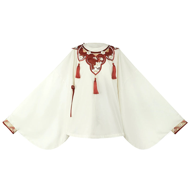Mu Dan Shuang Shu : Asymmetric Petal Skirt