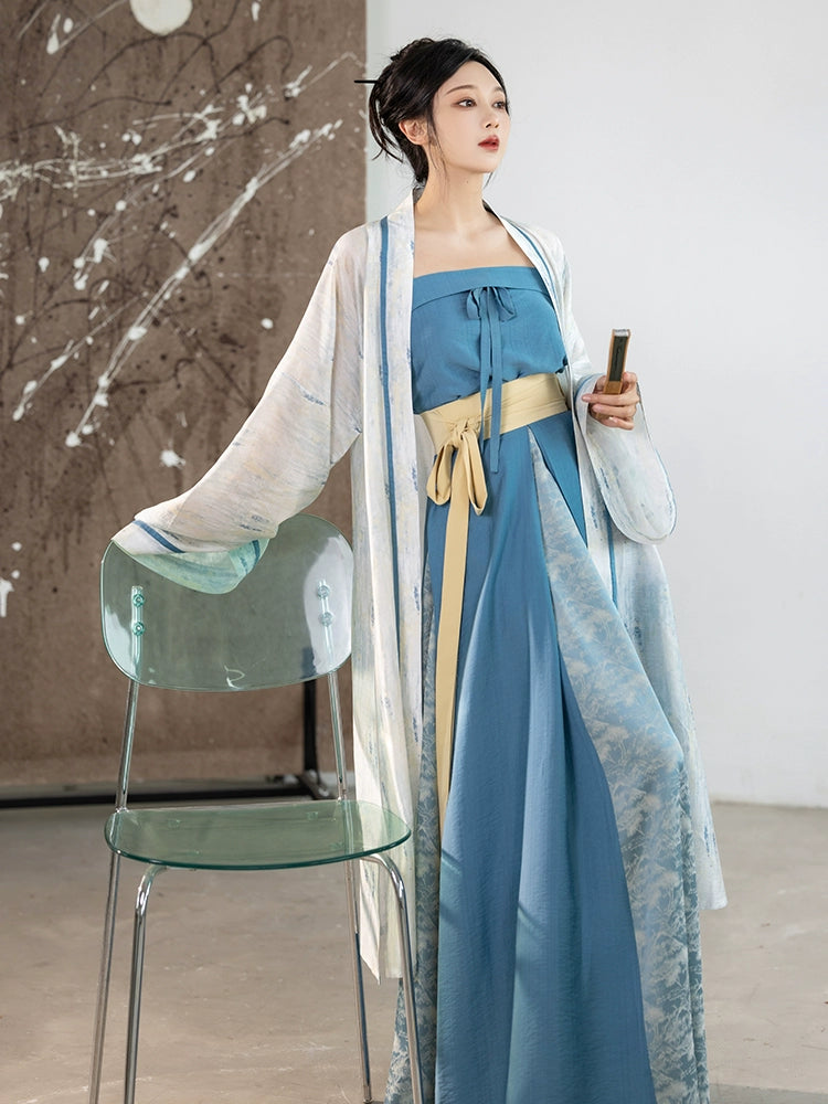 Dreams Qingshan Drunk Original Song Dynasty Daily Hanfu