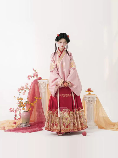 Lookbook Series Star Snake Pray Autumn Winter Hanfu